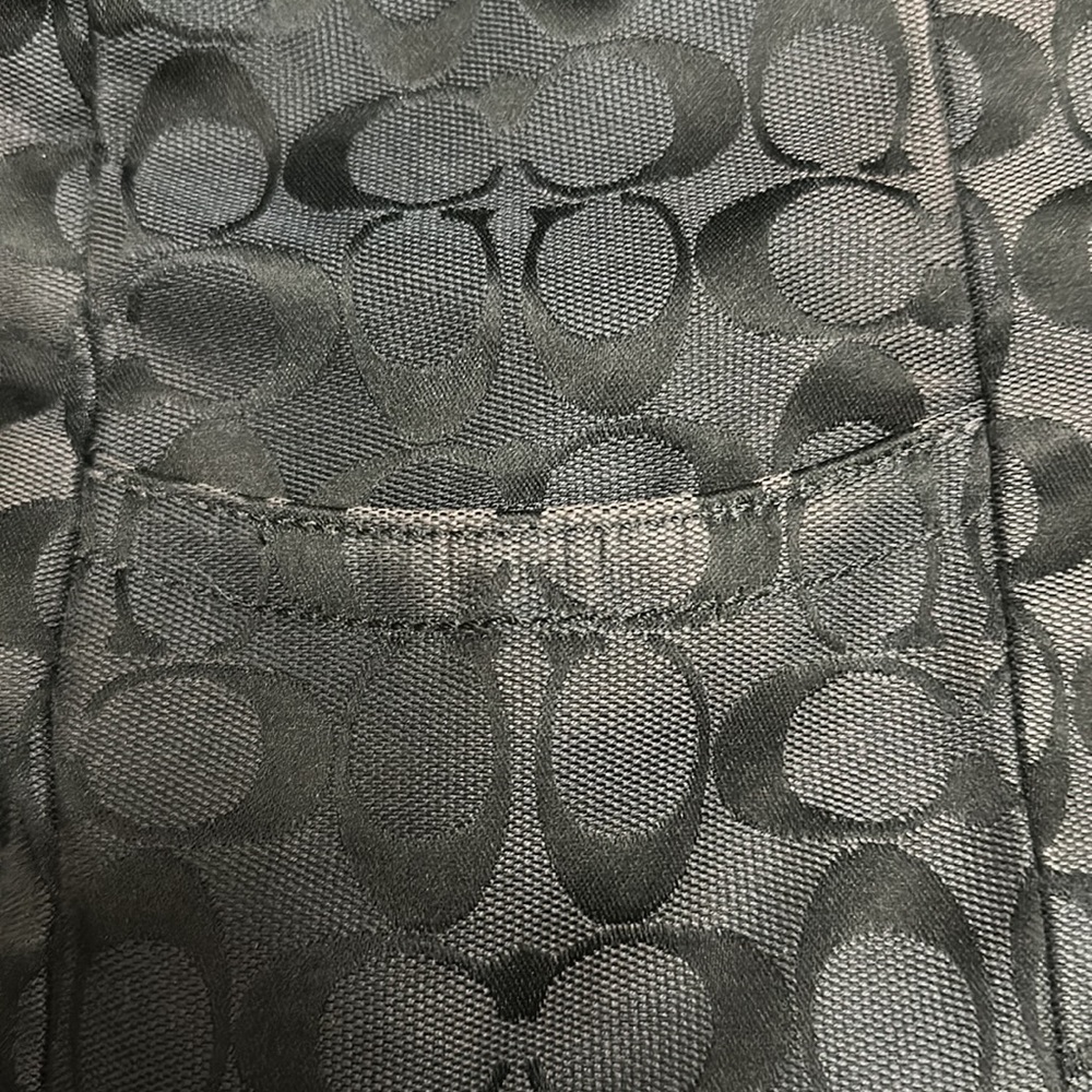 Large coach travel bag signature logo - Picture 5 of 5